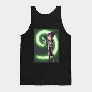 Alien warrior girl Tank Top